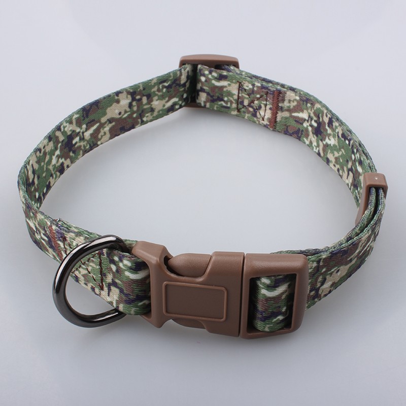 Army Printed Dog Collar Ex 